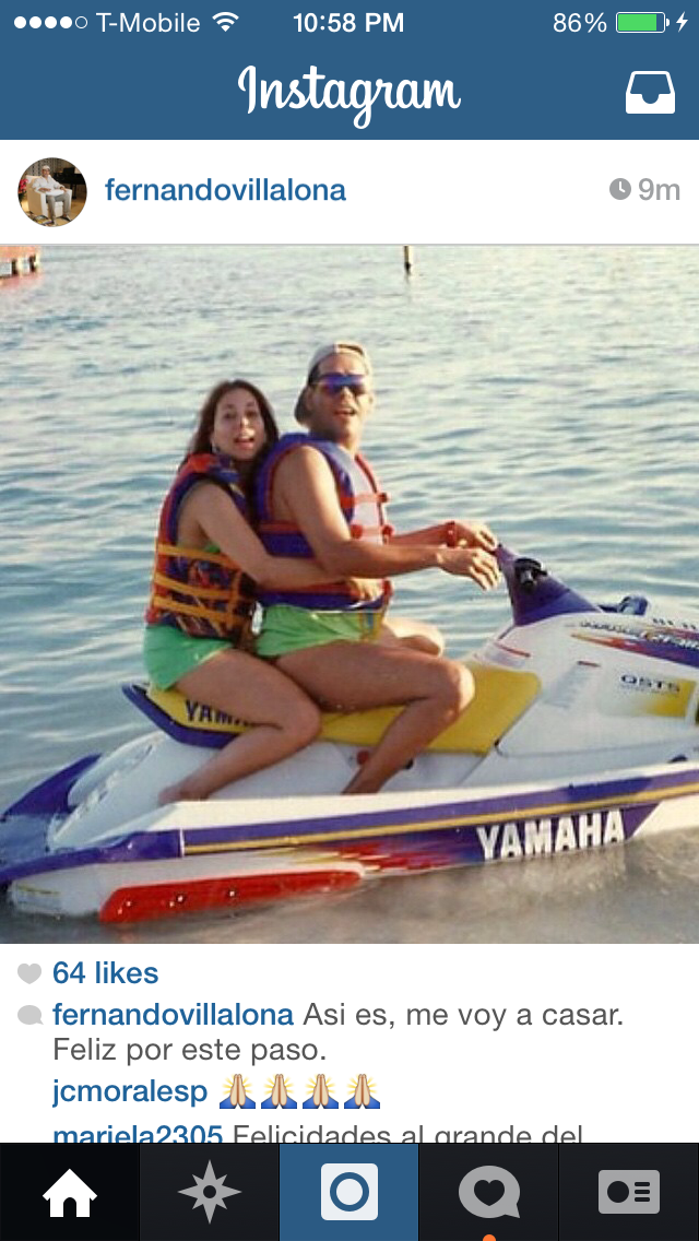 Fernado Villalona anuncia boda por IG!!!