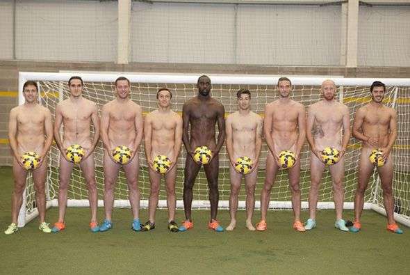 Doportes!El West Ham se desnuda para hacer campaña para combatir cáncer de próstata