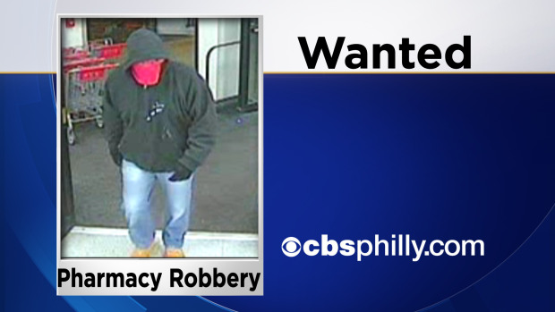 Suspect Wanted In Knife-Point Robbery Of Pharmacy In Cherry Hill